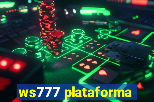 ws777 plataforma